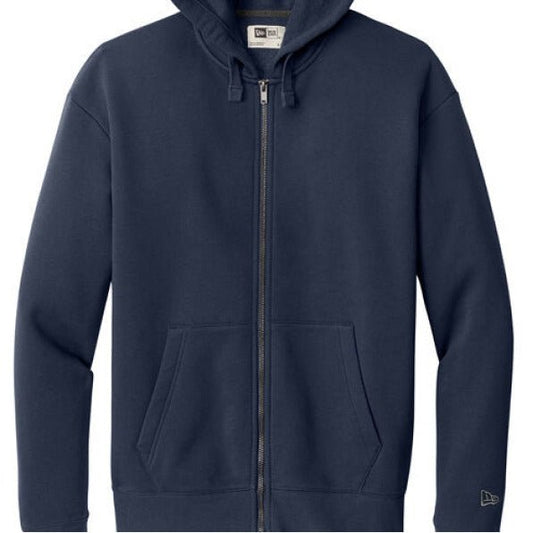 He Is Dad Men's Christian Fleece Full - Zip Hooded Sweatshirt - ClaimedbyGodDesigns