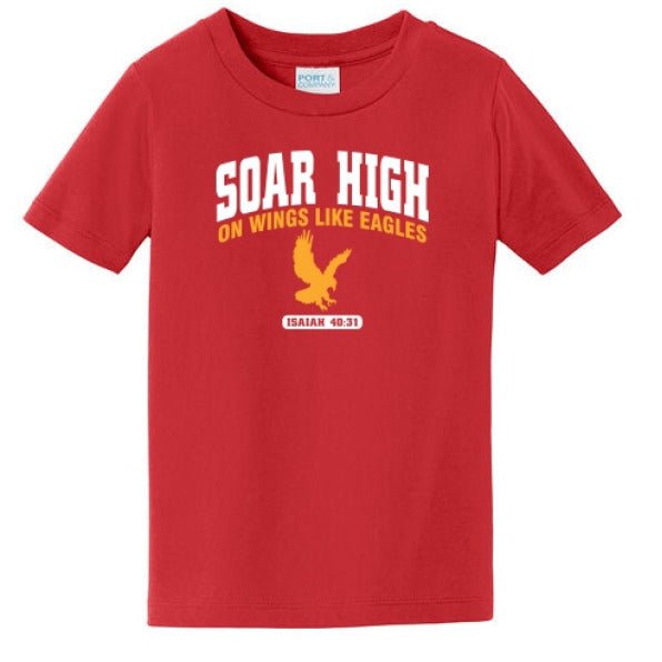 Soar High Toddler Christian T-shirt - ClaimedbyGodDesigns