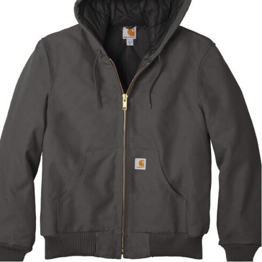 Man of Faith Men's Christian Quilted - Flannel - Lined Duck Active Jacket – Warm, Durable, and Faith - Inspired Outerwear - ClaimedbyGodDesigns