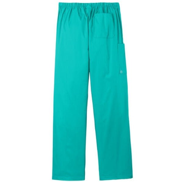 He Did It Unisex Christian Scrub Bottoms – Comfortable, Durable, and Lightweight Workwear - ClaimedbyGodDesigns