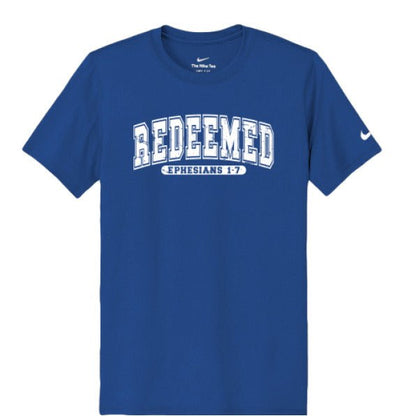 Redeemed Men's Christian T-shirt - ClaimedbyGodDesigns