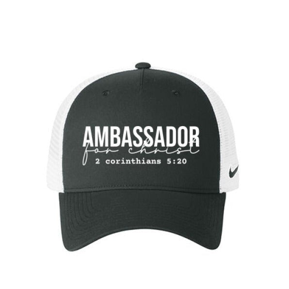 Ambassador For Him Adult Christian Mesh Hat - ClaimedbyGodDesigns