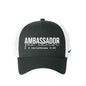 Ambassador For Him Adult Christian Mesh Hat - ClaimedbyGodDesigns