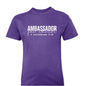 Ambassador For Him Youth Christian T-shirt - ClaimedbyGodDesigns