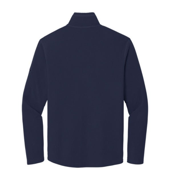 He Is The Light Men's Christian Half - zip Microfleece Jacket - ClaimedbyGodDesigns