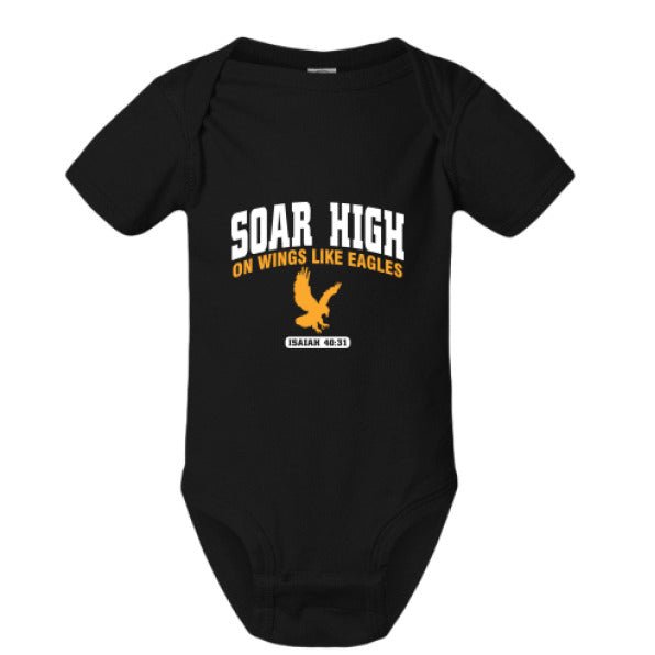 Soar High Baby Christian Jumpsuit - ClaimedbyGodDesigns