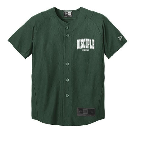 Disciple Youth Christian Full - Button Jersey - ClaimedbyGodDesigns