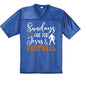 Sundays Are For Him and Football Men's Christian Jersey - ClaimedbyGodDesigns