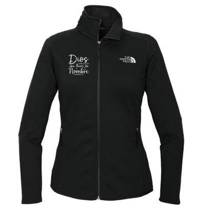 Dios Tiene Un Plan Que Lleva Tu Nombre Women's Spanish Christian Full - zip Fleece Jacket - ClaimedbyGodDesigns