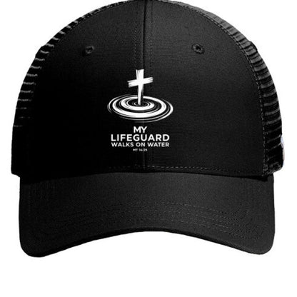 My lifeguard Walks On Water Adult Christian Hat - ClaimedbyGodDesigns