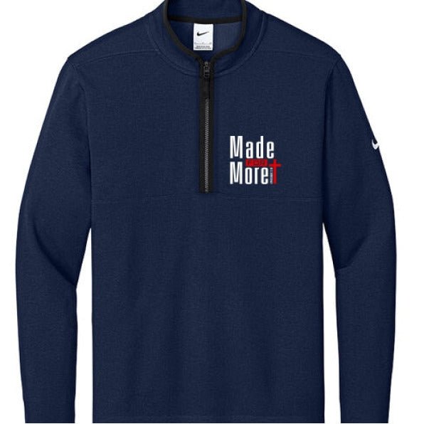 Made For More Men's Christian Half - zip Sweatshirt - ClaimedbyGodDesigns