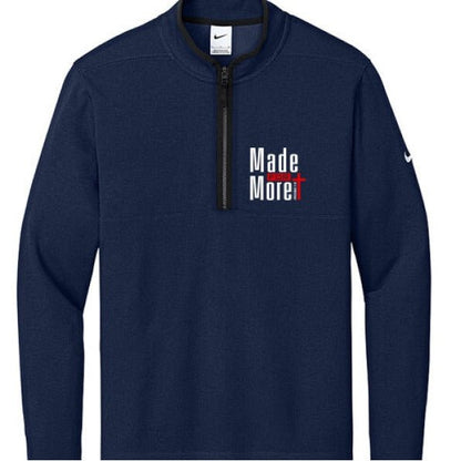 Made For More Men's Christian Half - zip Sweatshirt - ClaimedbyGodDesigns