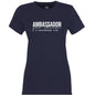 Ambassador For Him Women's Christian T-shirt - ClaimedbyGodDesigns