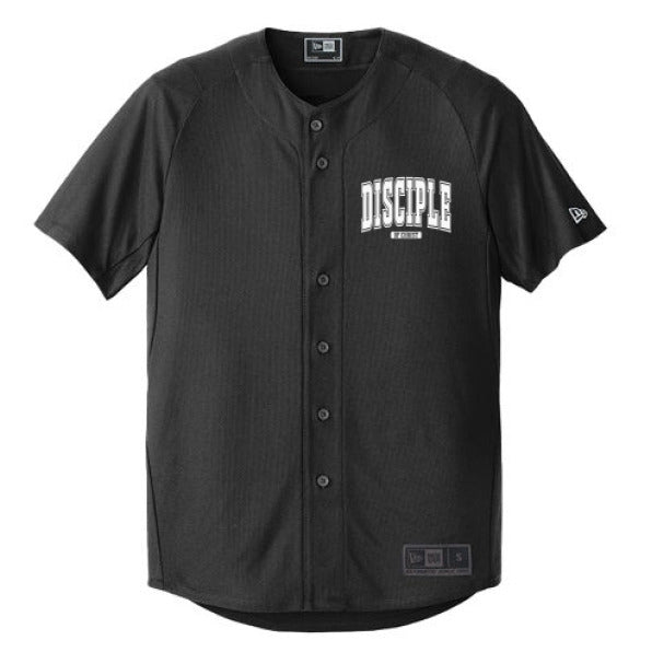 Disciple Men's Christian Full - button Jersey - ClaimedbyGodDesigns