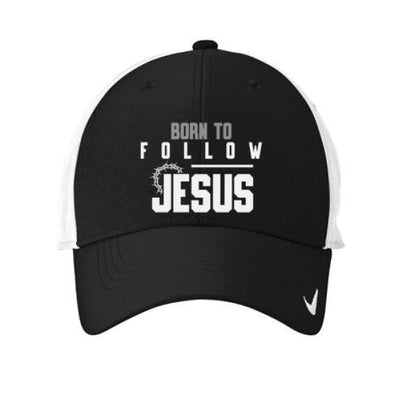 Born To Follow Him Adult Christian Hat - ClaimedbyGodDesigns