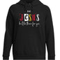 He'll Be There For You Women's Christian Pullover Fleece Hooded Sweatshirt - ClaimedbyGodDesigns