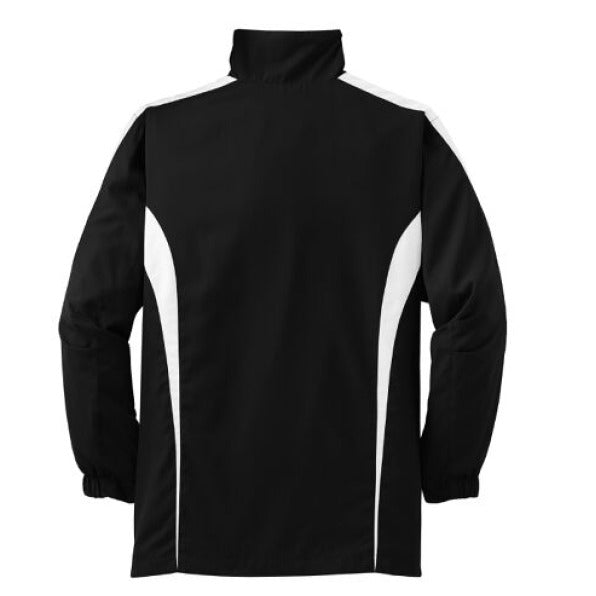 He Is Risen Youth Christian Colorblock Raglan Jacket - ClaimedbyGodDesigns