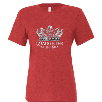 Daughter Of The King Women's Christian T-shirt - ClaimedbyGodDesigns