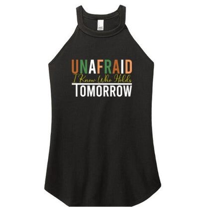 Unafraid Women’s Christian Tank Top - ClaimedbyGodDesigns