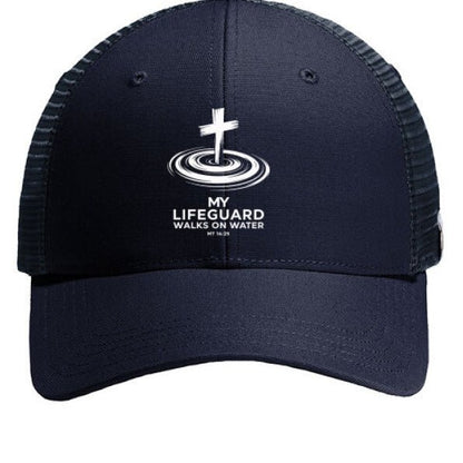 My lifeguard Walks On Water Adult Christian Hat - ClaimedbyGodDesigns