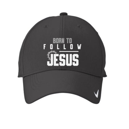 Born To Follow Him Adult Christian Hat - ClaimedbyGodDesigns