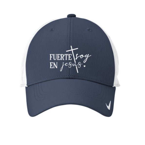 Fuerte Soy Adult Spanish Christian Hat - ClaimedbyGodDesigns