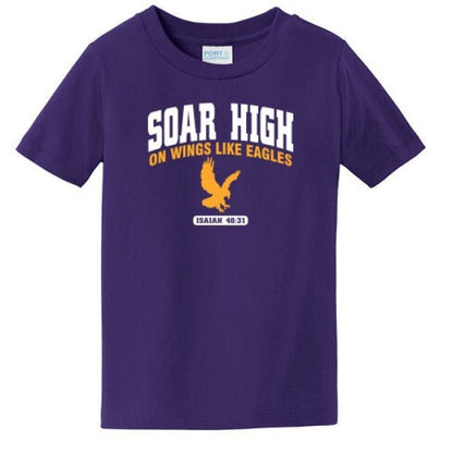 Soar High Toddler Christian T-shirt - ClaimedbyGodDesigns