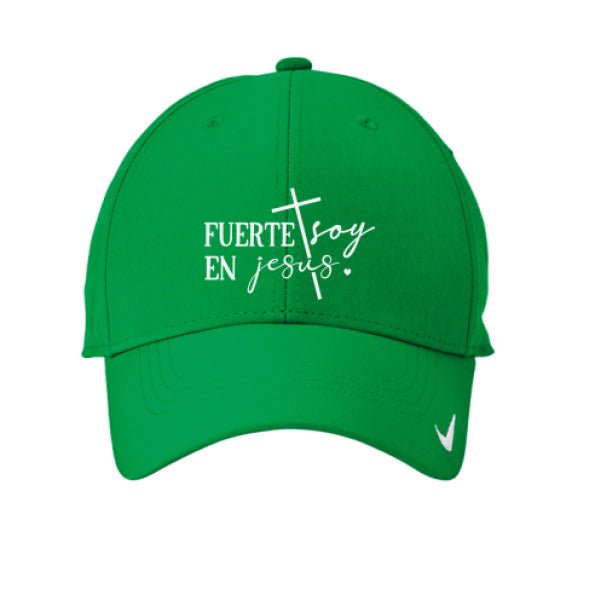 Fuerte Soy Adult Spanish Christian Hat - ClaimedbyGodDesigns