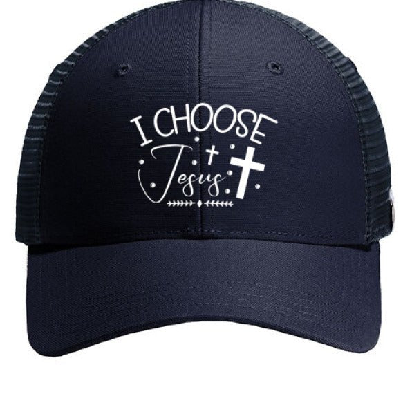 I Choose Him Adult Christian Hat - ClaimedbyGodDesigns