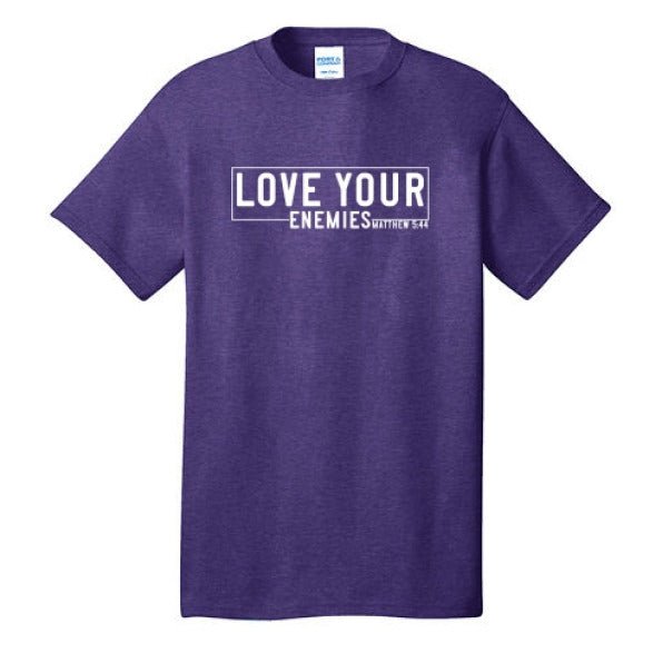 Love Your Enemies Men's Christian T-shirt - ClaimedbyGodDesigns