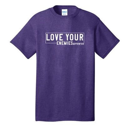 Love Your Enemies Men's Christian T-shirt - ClaimedbyGodDesigns
