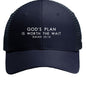 His Plan Is Worth The Wait Adult Christian Hat - ClaimedbyGodDesigns