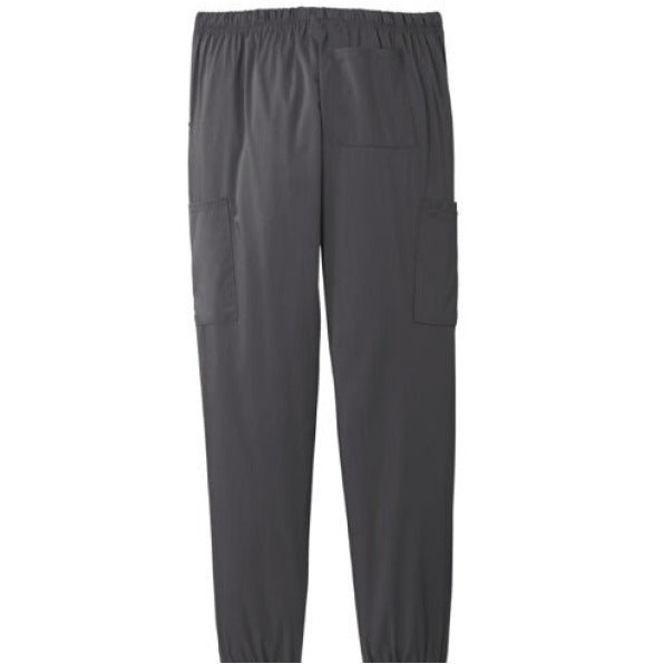 He Did It Women’s Christian Premiere Flex Jogger Scrub Pant – Comfortable, Functional, and Stylish Workwear - ClaimedbyGodDesigns