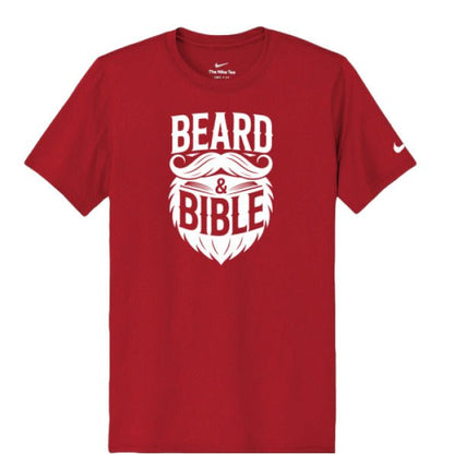 Beard And Bible Men's Christian T-shirt - ClaimedbyGodDesigns