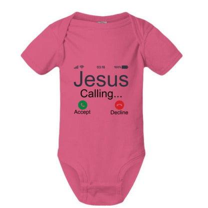 He Is Calling Christian Baby Jumpsuit - ClaimedbyGodDesigns