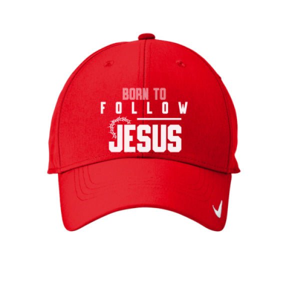 Born To Follow Him Adult Christian Hat - ClaimedbyGodDesigns