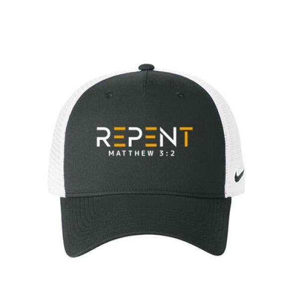 Repent Adult Christian Mesh Hat - ClaimedbyGodDesigns