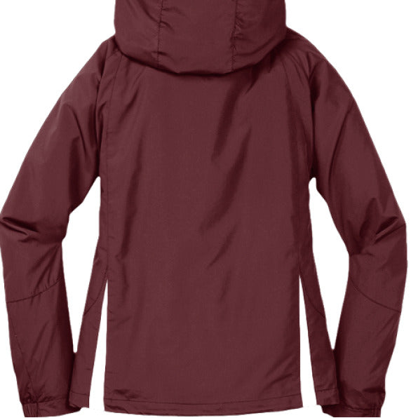 Maroon/ White - BACK