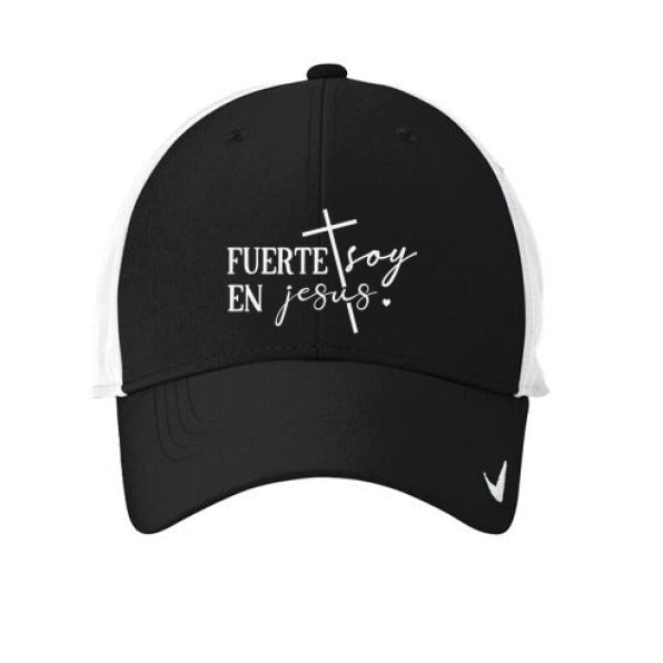 Fuerte Soy Adult Spanish Christian Hat - ClaimedbyGodDesigns