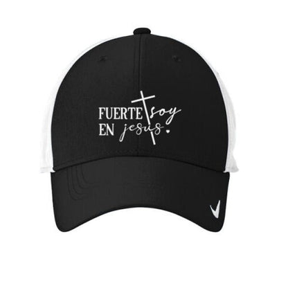 Fuerte Soy Adult Spanish Christian Hat - ClaimedbyGodDesigns