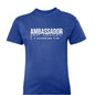 Ambassador For Him Youth Christian T-shirt - ClaimedbyGodDesigns
