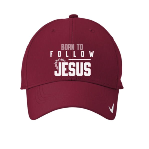 Born To Follow Him Adult Christian Hat - ClaimedbyGodDesigns