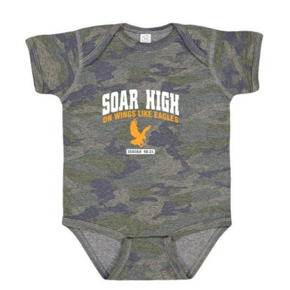 Soar High Baby Christian Jumpsuit - ClaimedbyGodDesigns