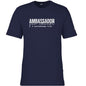 Ambassador For Him Men's Christian T-shirt - ClaimedbyGodDesigns