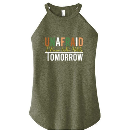 Unafraid Women’s Christian Tank Top - ClaimedbyGodDesigns