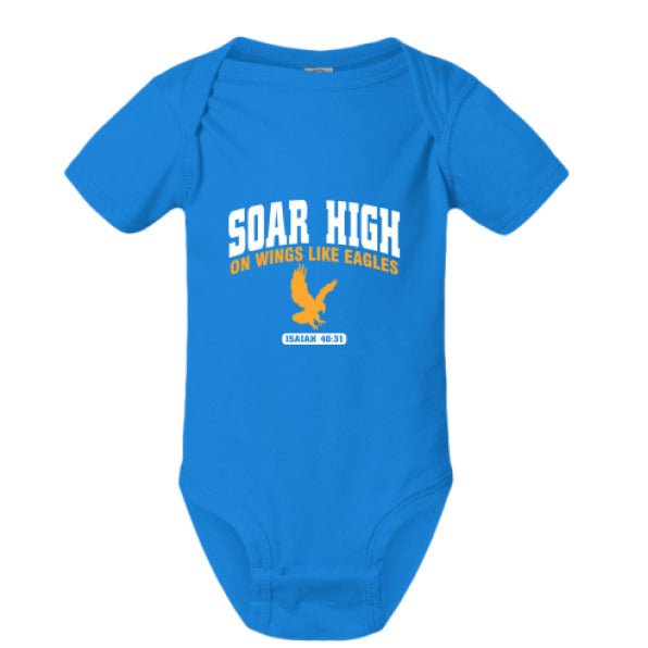 Soar High Baby Christian Jumpsuit - ClaimedbyGodDesigns
