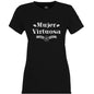 Mujer Virtuosa Women's Spanish Christian T-shirt - ClaimedbyGodDesigns