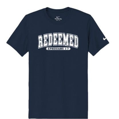 Redeemed Men's Christian T-shirt - ClaimedbyGodDesigns