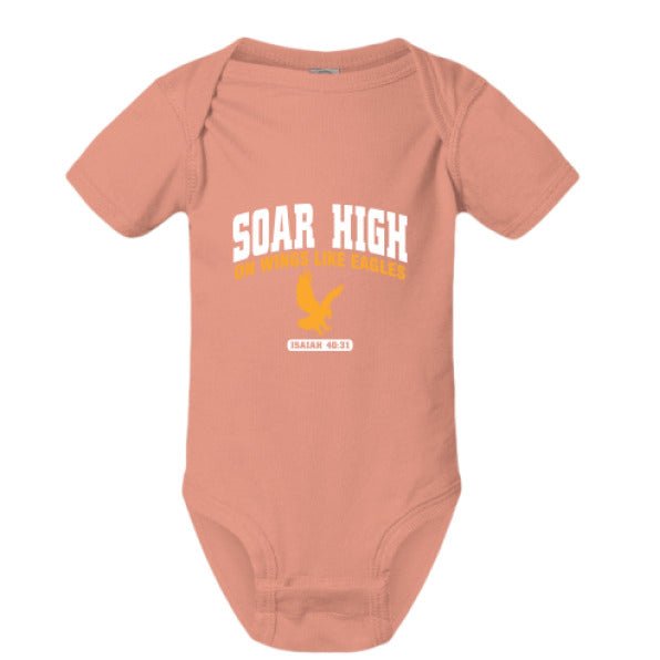 Soar High Baby Christian Jumpsuit - ClaimedbyGodDesigns