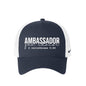 Ambassador For Him Adult Christian Mesh Hat - ClaimedbyGodDesigns